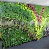 Artificial green plant wall for partition wall decoration