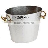 Hammered Shiny Fancy Handle Champagne thumbnail-1