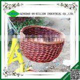 Willow Bicycle Basket Removable Decorative Wicker Bike Basket thumbnail-2