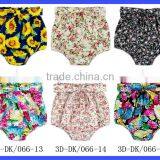 Sweet Baby Grils Summer Floral Bowknot High Waist Bloomer thumbnail-6
