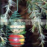 Steel Spiral Sphere Fat Ball Bird Feeder thumbnail-1