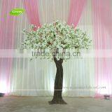 GNW BLS1508001 White Color Artificial Blossom Tree for Wedding Decoration