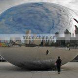 Outdoor Moderne Garden Sculpture Polished Stainless Steel Anish Kapoor Statue thumbnail-4