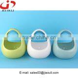 New Design EASTER Decoration Colorful Ceramic Egg Shape Basket thumbnail-4