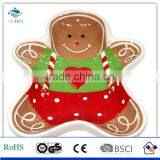 Ginger Bread Man Ceramic Cookie Tray thumbnail-1