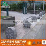 Square Granite Parking Stone Bollard Stone Pillar DIS-P028 thumbnail-1