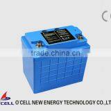 2016 Hot OCELL Lithium Deep Cycle Battery 12V40Ah LiFePO4 Battery Pack for Portable Power