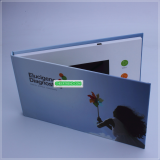 Best Quality Hardcover A5 Brochure 4.3 Inch TFT Lcd Video Greeting Card, Lcd Video Cards, Video Brochure thumbnail-2