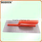 G1016-2 PT-5725 Staining Steel Notched Trowel With Plastic Handle thumbnail-1