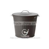 Metal Storage Bin Home Galvanized Storage Bin thumbnail-2