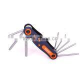 8 PCS Folding Hex Key Wrench Set thumbnail-2
