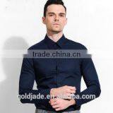 100% Cotton Blank Dress Shirts Long Sleeve Office Shirts Custom Dress Shirts for Men thumbnail-5