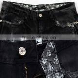 Trendy Fashion Summer Abrasion Fading Washed Tight Mini Sexy Girls Jean Shorts thumbnail-5