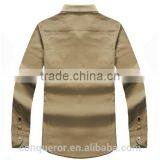 Men's White Linen Shirt HOT! MSRL0047 thumbnail-3