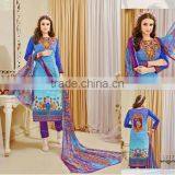 Long Readymade Printed Suits thumbnail-1