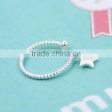 Factory Supplier Flower Rings Design High Quality Silver Plating Rings Popular Single Women Rings thumbnail-6