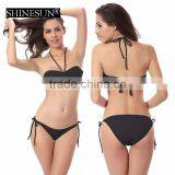11 Pure Colors Bikini Large Size Beautiful Xxx Sex China Bikini Girl Photos Swimwear Chest Pad Swimwear thumbnail-3