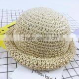 S60296B 2017 High Quality Fashion Dome Straw Hats Cute Straw Hat thumbnail-3