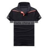 New Design Mens Color Combination Polo Shirt 100% Cotton Wholesale China thumbnail-2