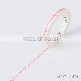 5mm*8m Japan Washi Tape Customizable Thin Type Adhesive Paper Tape Planner Accessories thumbnail-4