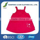 Wholesale 100% Cotton Fashionable Soft Fabric Children Clothing Design Baby Dress thumbnail-1