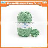 China Yarn Supplier Wholesale Combed Cotton Baby Yarn for Hand Knitting Sweater thumbnail-4