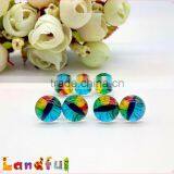 12mm Colored Dragon Glass Eyes Needle Insert Felting Toy Cat Glass Eyes thumbnail-3