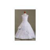 A-line Square Neck Sleeveless Beading Floor-length Bridesmaid Dresses thumbnail-1