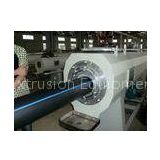 Automatic Water Supply HDPE Pipe Production Line , Plastic Pipe Manufacturing Machine