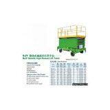 Mobile High-Raise Scissor Lift Table