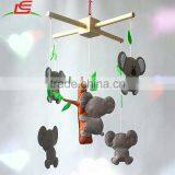 Wholesale New Baby Gift Felt Koala Bear Crib Mobile thumbnail-3