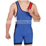 Quick dry youth wrestling singlet wholesale mens