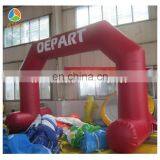 Advertising Inflatable Entrance Arch, Inflatable Red Arch Rental, Inflatable Finish Line Arch