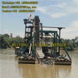 High Strength 100 Ton Bucket Chain Gold Dredger Sand Dredging Equipment thumbnail-1