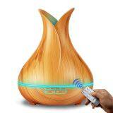 400ml Aroma Essential Oil Diffuser, Ultrasonic Air Humidifier With Remote thumbnail-2