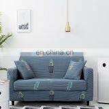 Soft High Stretch Polyester Elastic Slipcover Fitted Recliner Machine Washable Sofa Covers thumbnail-5