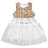 Baby Sequin Heart Shape Top Tulle Dress Princess Frock Design Dress Flower Girl Dresses thumbnail-1