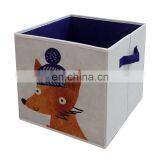 Reatai Customized Animal Pattern Antique Bow Tie Storage Box Foldable Square Nowevon Storage Box thumbnail-5