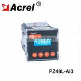 intelligent AC digital display three-phase LCD ammeter current meter-ACREL PZ48L-AI3