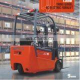 1.5 TON THREE WHEEL AC ELECTRIC FORKLIFT