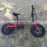 2019 Mini Folding Ebike for Adults & Kids/ Portable Electric Bicycle Foldable Electric Bike thumbnail-2