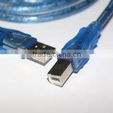 Good Compatibility Transparent 2m / 6Ft USB 2.0 Printer Cable thumbnail-1