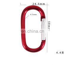 High Quality Military Steel Square Round Oval Climbing Carabiner Hooks Snap thumbnail-4