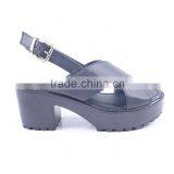 Sexy High Heel Ladies New Fashionable Barefoot Buckle Sandals Wholesale thumbnail-2