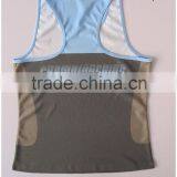 High Quality New Design Pattern Athletic Netball Singlet thumbnail-4