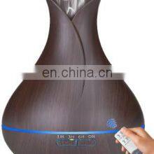 500ml Big Vase LED Light Room Aroma Diffuser Cool Mist Wholesale Air Ultrasonic Humidifier thumbnail-2