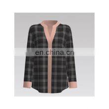 New Arrival Black Checked Yarn-dyed Poplin 100%Cotton Yarn Dye Yarn-dyed Fabric for Dress thumbnail-3