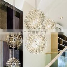 Crystal Chandeliers Hotel Lamps Villas Bar Round Table Ball Stroller Chandeliers