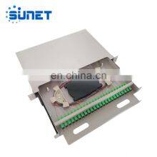 Hot Sale FTTH 12-24 Core Sc/FC/St/LC Rack Mount Splicing Fiber Optic Patch Panel/Termination Box/ODF thumbnail-4