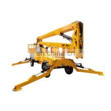 Aerial Work Platform Hydraulic Articulated Trailer Type Picker Can Tow Arm Lift thumbnail-2